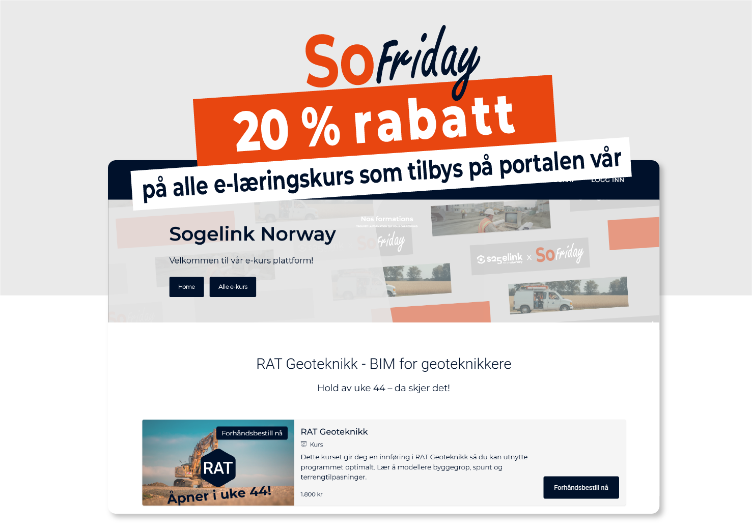 Black Friday kampanje på e-læringskurs